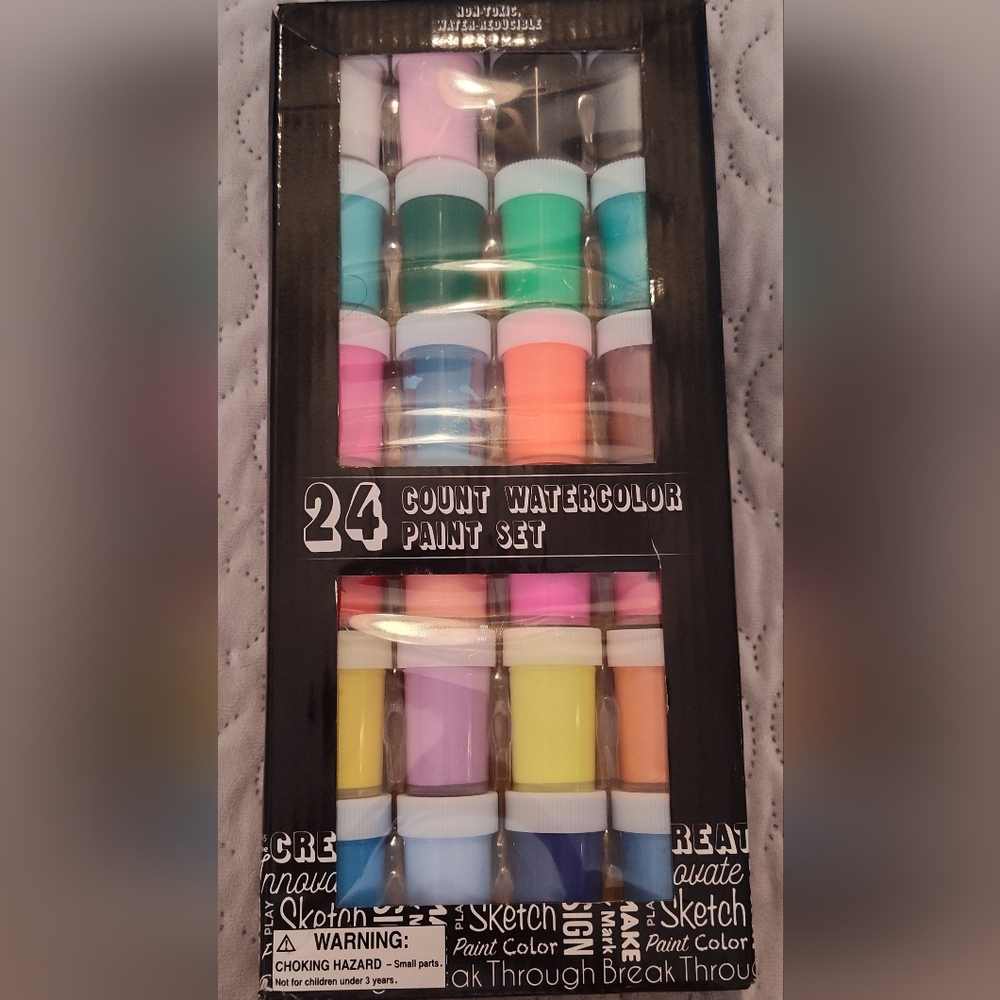 NEW! 24ct Water Color Paint Set
